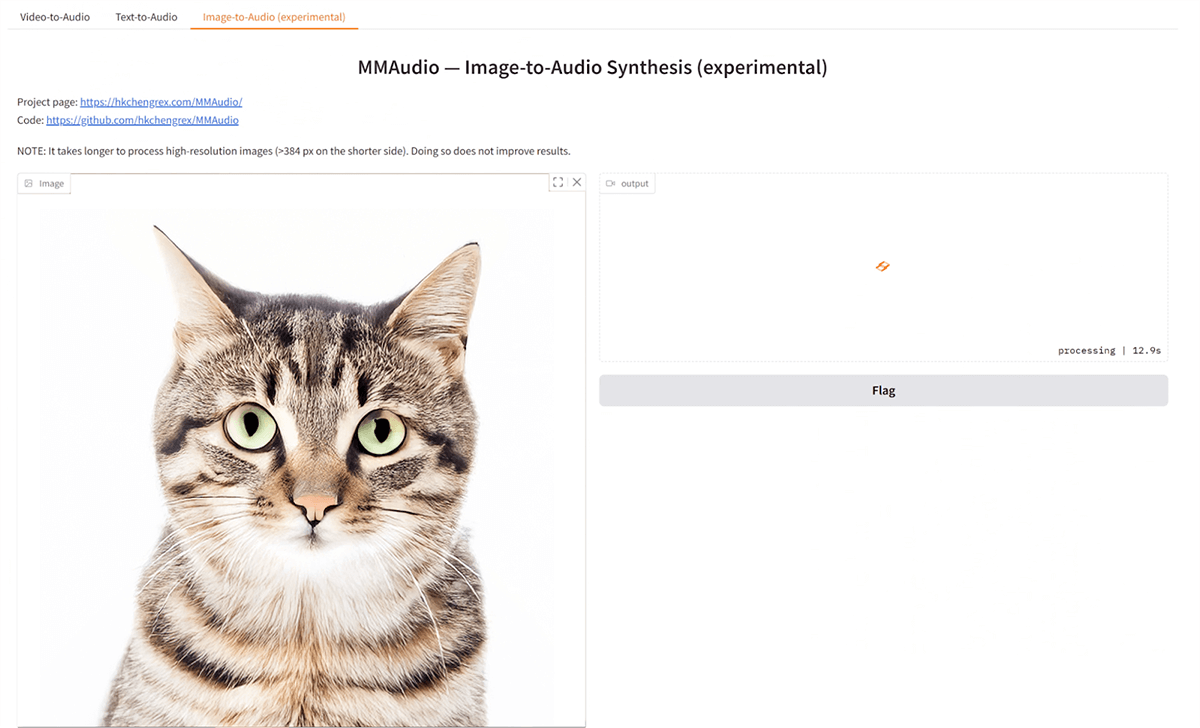 MMAudio使用イメージ