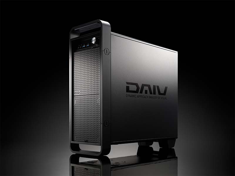 DAIV A7 [ Windows 11 ] 高解像度の動画編集や多重レイヤー処理も快適 
