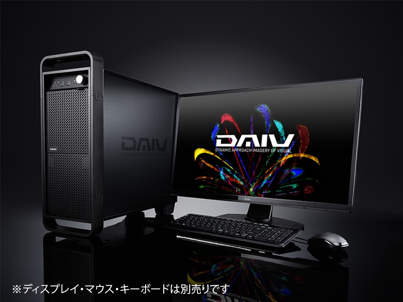 DAIV A5 マウス/キーボード付 クリエイター向けPC メモリ32GB