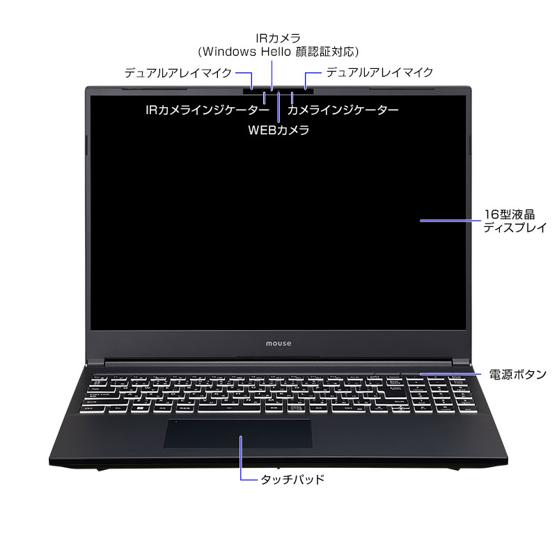 DAIV N6-I9G90BK-B │パソコン(PC)通販のマウスコンピューター【公式】