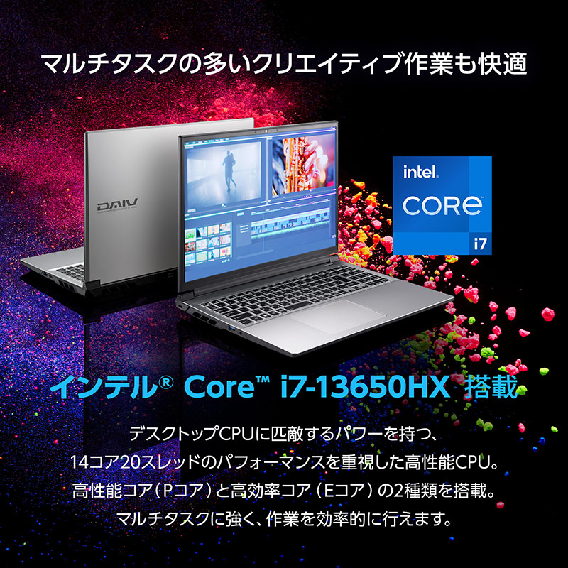 DAIV R6-I7G50SR-A │パソコン(PC)通販のマウスコンピューター【公式】