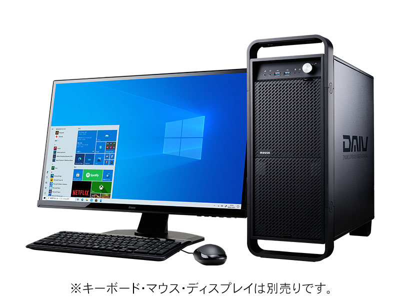 DAIV Z9-A6 Windows 10 Home RTX A6000 Core i7 │マウス