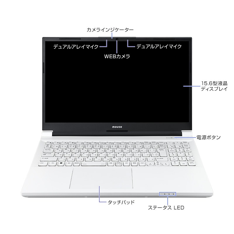 G-Tune P5-I7G60WT-B│マウスコンピューター【公式】