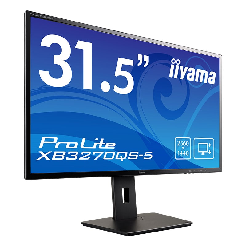 ProLite iiyama 液晶ディスプレイ 31.5型/2560×1440/DVI、HDMI ...