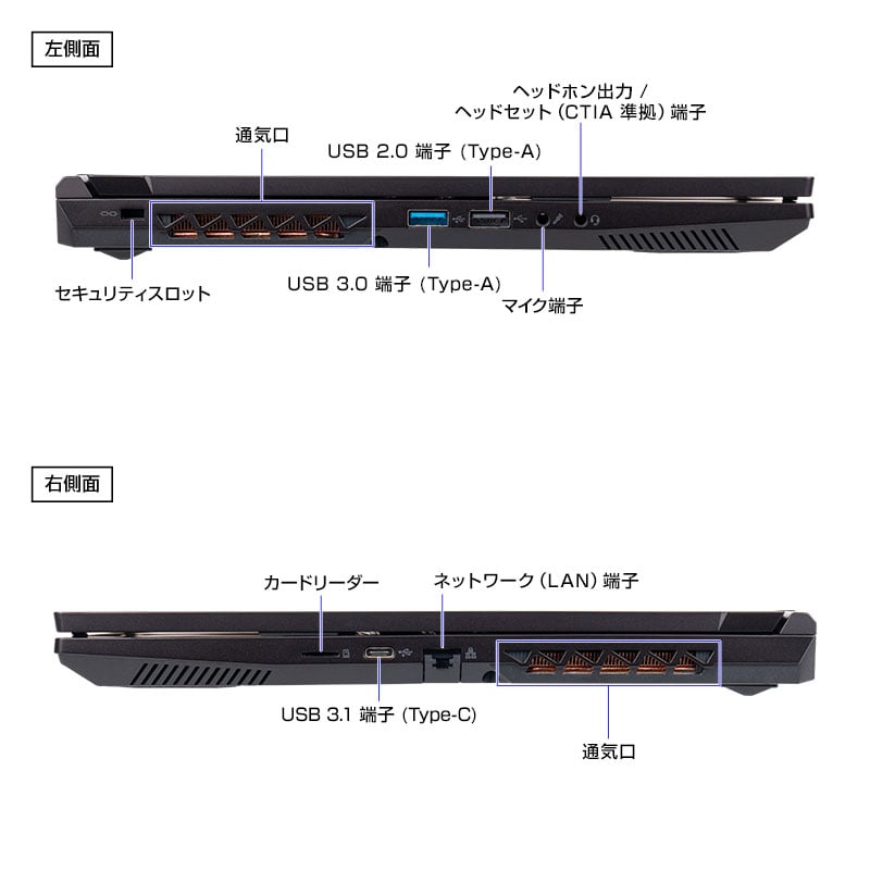 mouse K5-I7G50BK-A（動画編集向け)│パソコン(PC)通販のマウスコンピューター【公式】