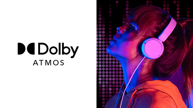 Dolby Atmosで対応コンテンツの没入感を高める