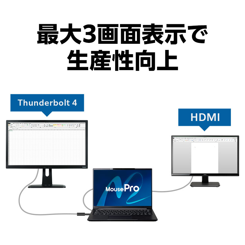 MousePro G4-I7U01BK-E│デスクトップパソコンの通販ショップ マウスコンピューター【公式】